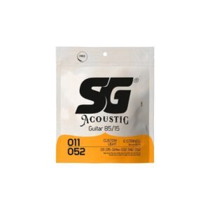 Encordoamento para Violão em Aço .011 Custom Light Bronze SG