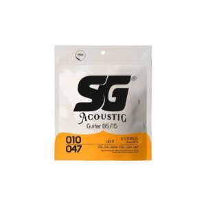 Encordoamento para Violão SG em Aço .010 Light Bronze 85/15