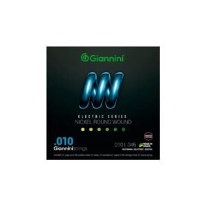 Encordoamento Para Guitarra .010 Niquel Round Wound Giannini GEEGST10