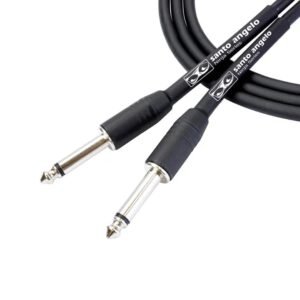 Cabo para Guitarra 3,05m Ninja Preto Santo Angelo