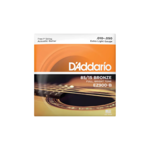 Encordoamento Violão Aço .010 Bronze EZ900-B D'Addario