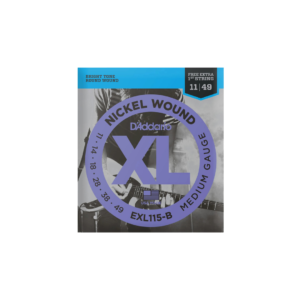 Encordoamento Guitarra .011 Nickel EXL115-B D'Addario