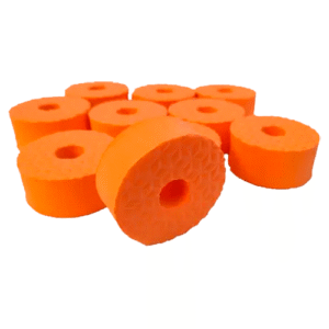 Feltro Para Pratos - Laranja 4 Unidades