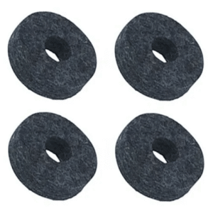 Feltro Para Hi Hat (Chimbal) - Preto 4 Unidades